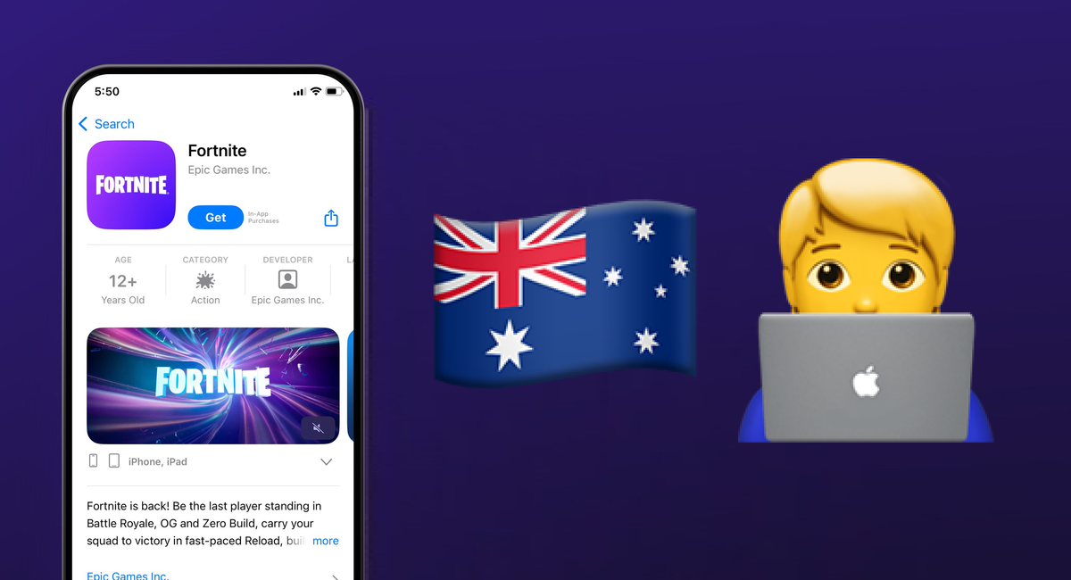How to play Fortnite on iPhone in Australia / outside the US